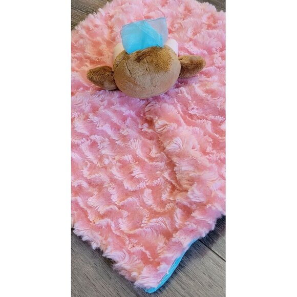 EBBA Pink & Blue Hanna Lil Luvster Girl Doll Aurora World Lovey Security Blanket - Picture 4 of 11